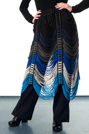 Sustainable unisex skirts to create a tough look Haruco vert