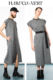 sleeveless grey unisex dress