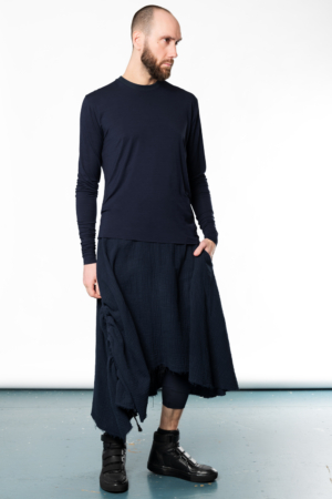 Cotton skirt long mens 2025