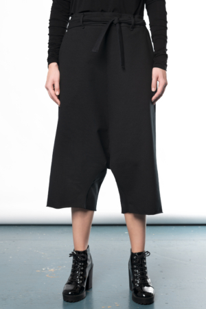 green drop crotch women's pants | Haruco-vert