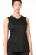 black unisex tank top
