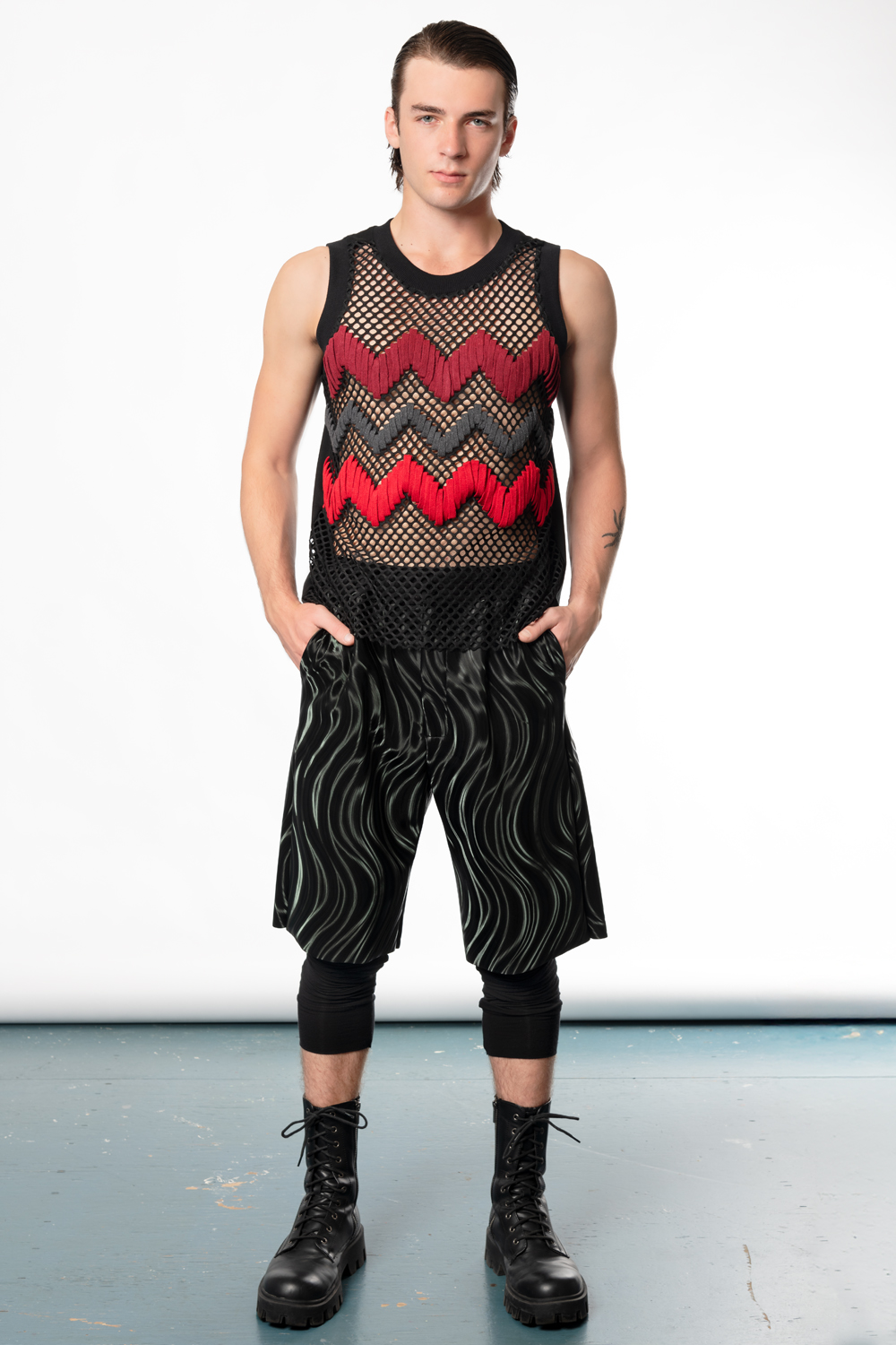 The Bamboo Legging - Black Print The Bamboo Legging - Black Print