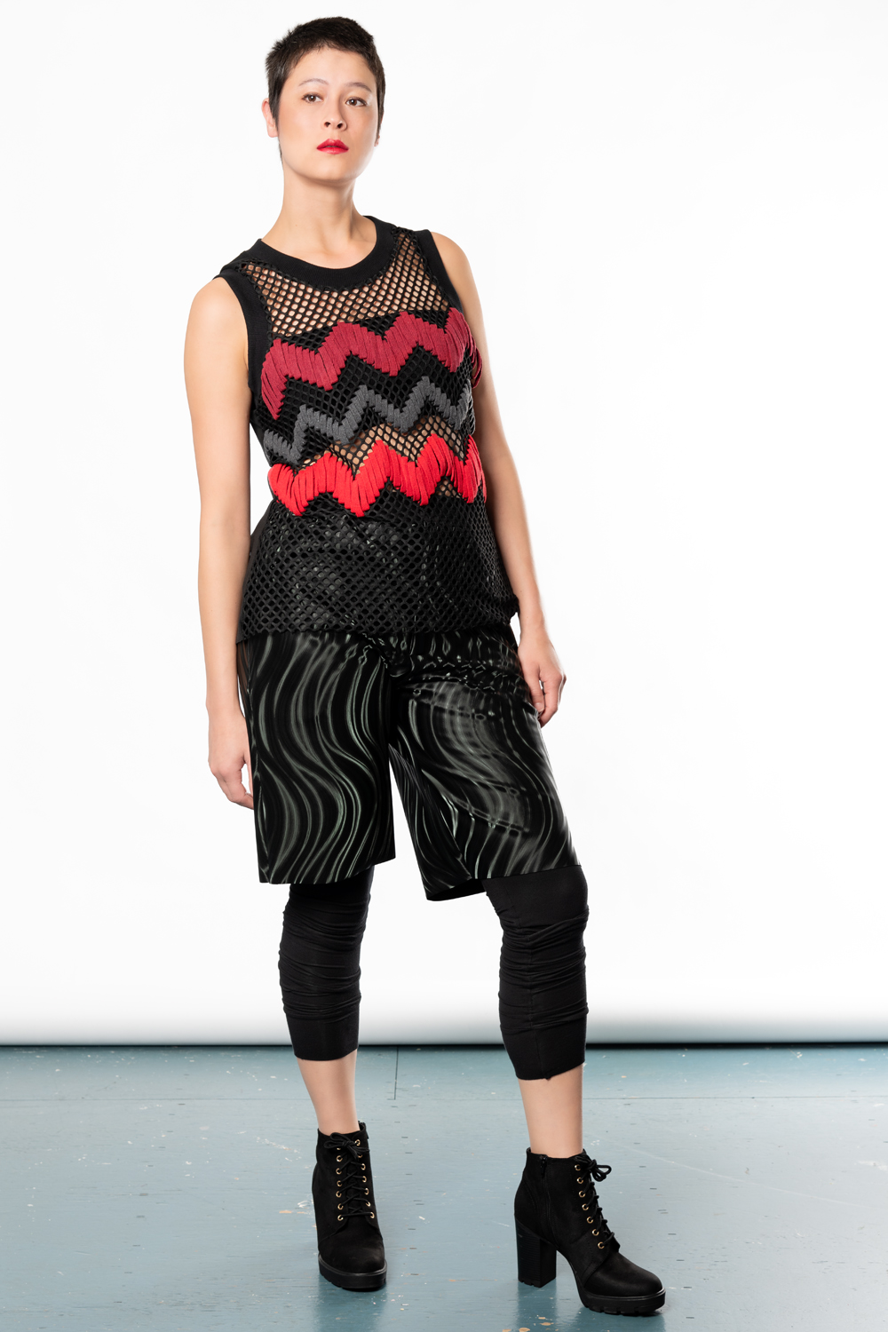 The Bamboo Legging - Black Print The Bamboo Legging - Black Print