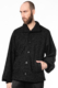 men's black puff sleeve jacket