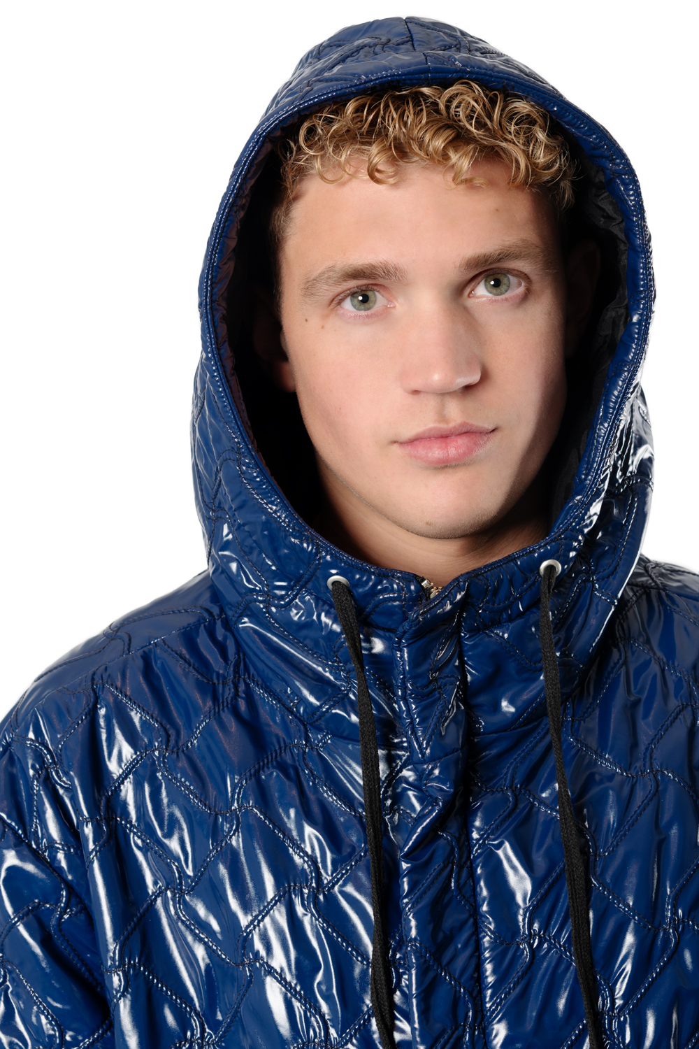 Castor dark blue unisex fishtail parka - Image 6