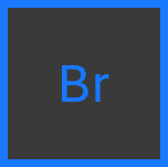 How do we analyse bromine by XPS?