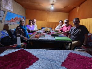 couscous for dinner or lunch in merzouga village