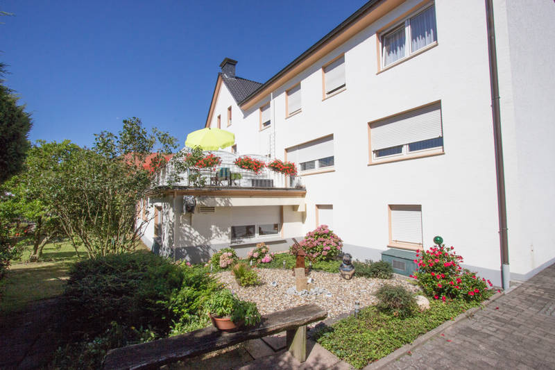 Terrasse Geschichte der Pension Haus Dellbrügger
