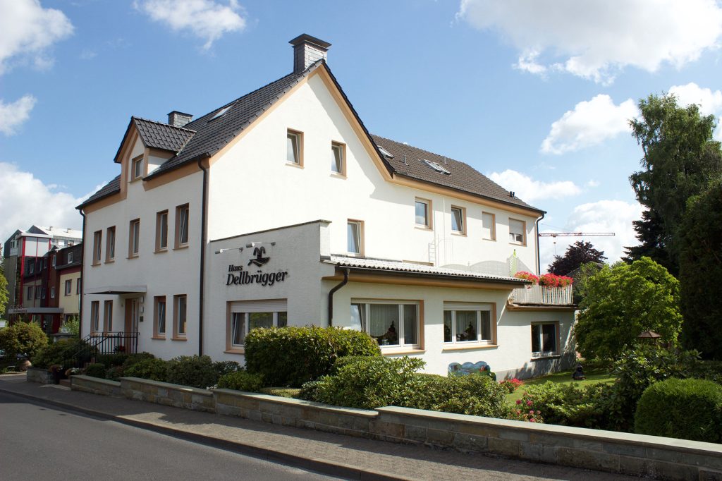 Außenansicht Pension Haus Dellbrügger