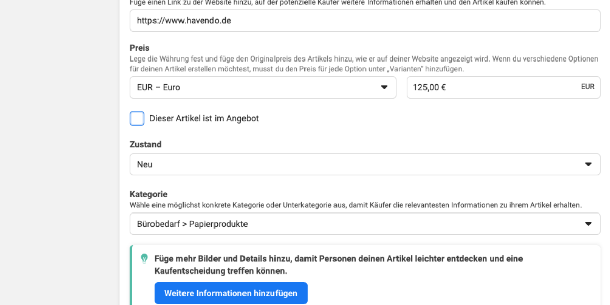 Währung und Zustand auswählen Währung und Zustand auswählen