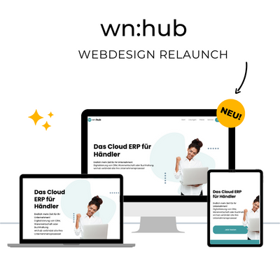Projekt Website von wn:hub