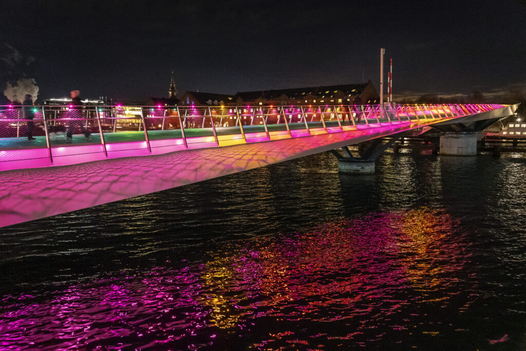 Lysfestival i gang langs Københavns Havn - Havnefronten