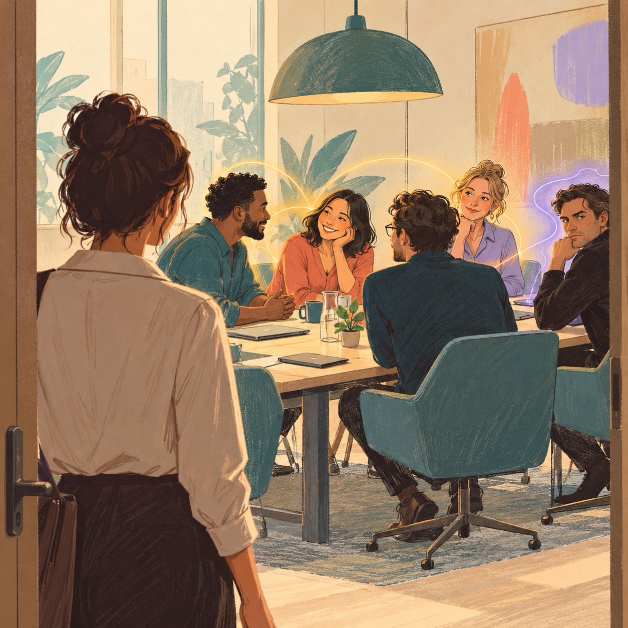 The meeting starts long before you walk into the room