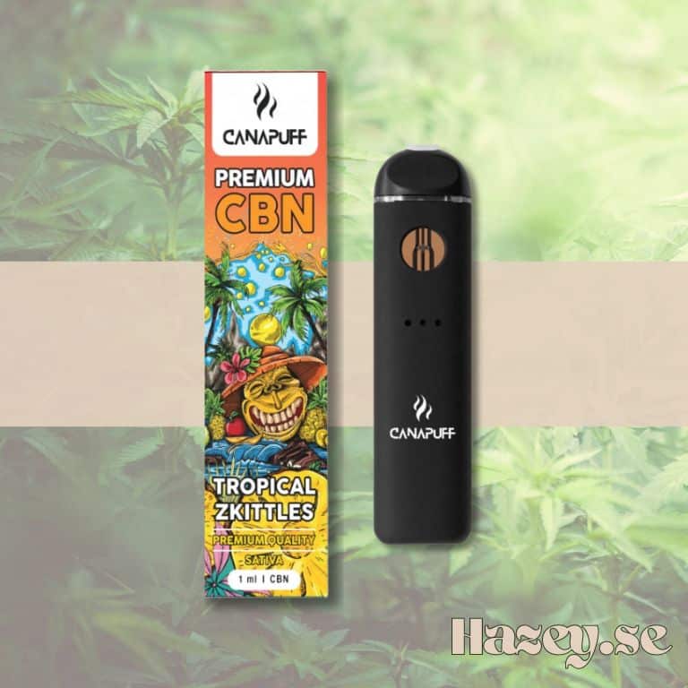 CBN Vape Canapuff Vapes Tropical Zkittles