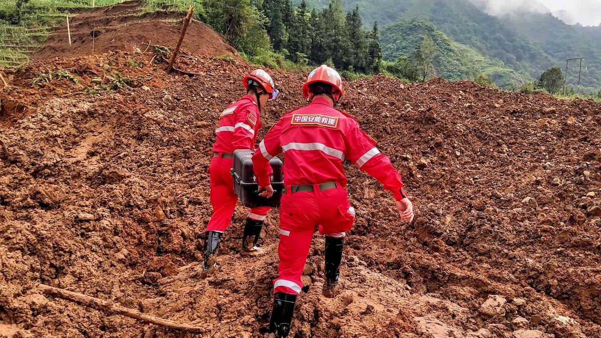 CHINA-LANDSLIDE