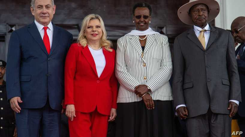 UGANDA-ISRAEL-NETANYAHU-MUSEVENI