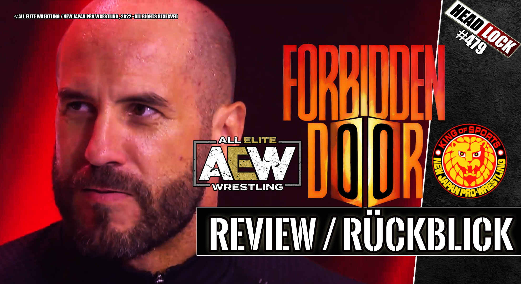 479 AEW x NJPW Forbidden Door (Review / Rückblick) SENSATIONSDEBÜT