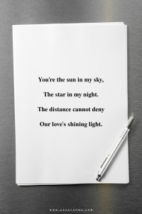 Love Poems For Him Long Distance