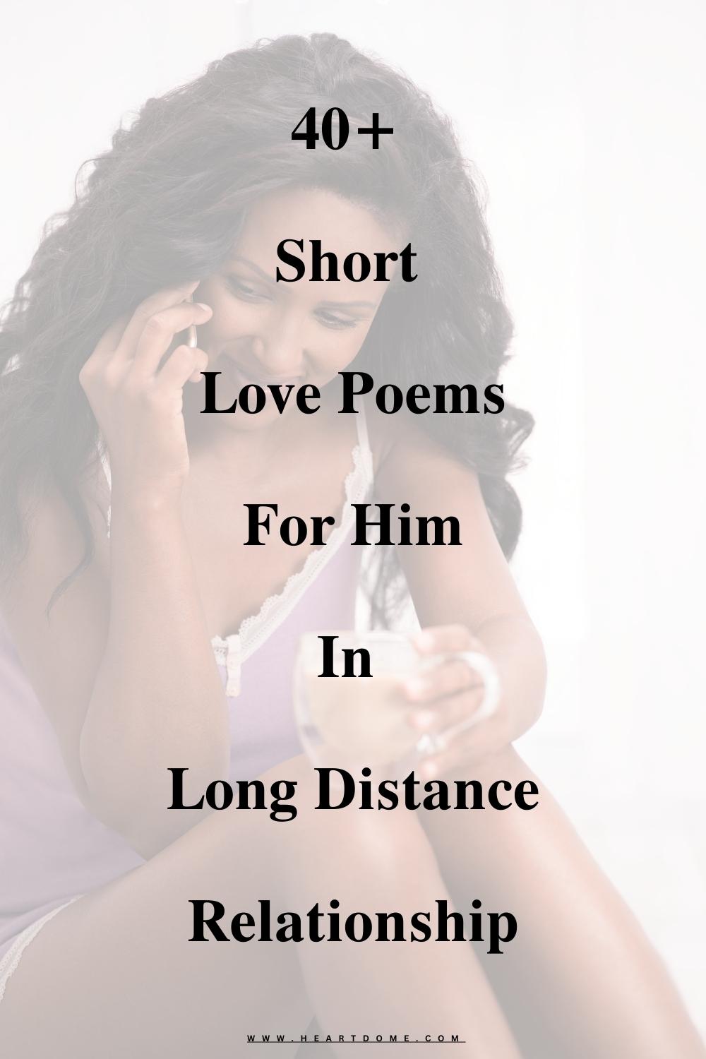 Love Poems For Him Long Distance-