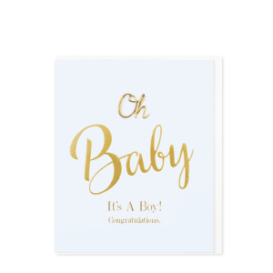 Oh Baby It's A Boy