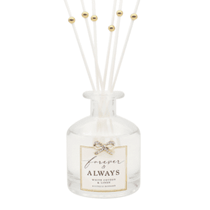 Forever & Always Diffuser, White Cotton & Linen