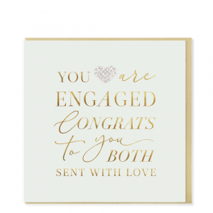 You are Engaged, Congrats
