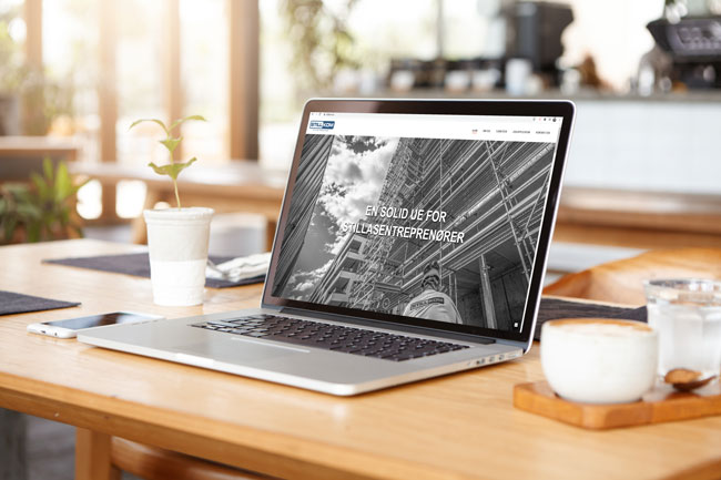 Stillkom AS, nettsider i WordPress