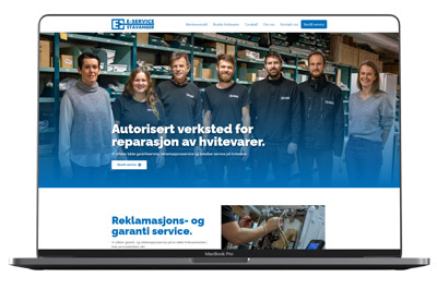 Nettsider for E-Service Stavanger