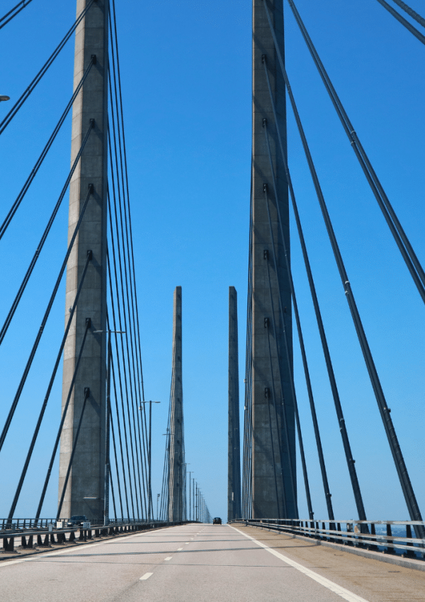 De brug tussen Kopenhagen en Malmö speelt de hoofdrol in de Nordic Noir reeks The Bridge.