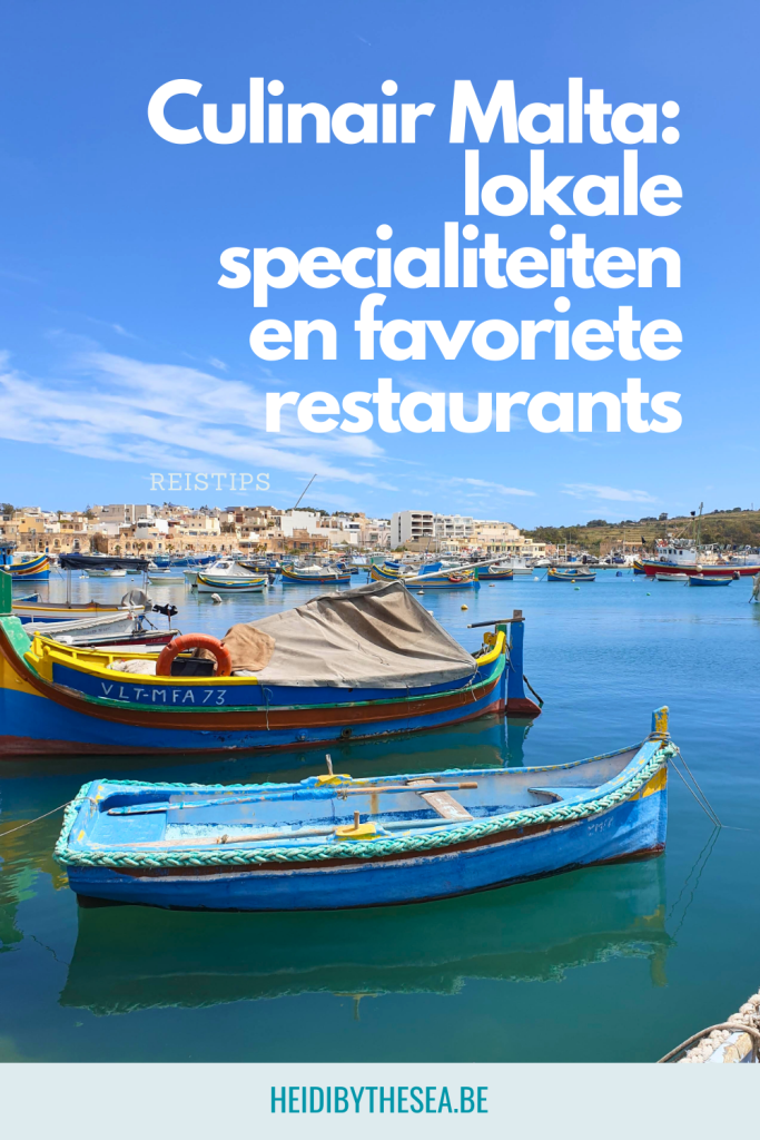 Culinair Malta: lokale specialiteiten en mijn favoriete restaurants