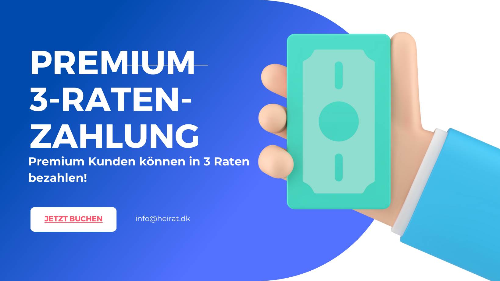 Ratenzahlung Blau 3-Ratenzahlung