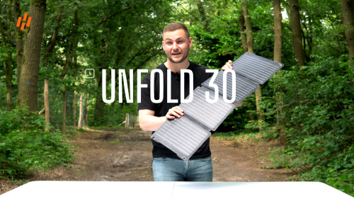 heko solar portable solar panel draagbare zonnepanelen unfold 30 video