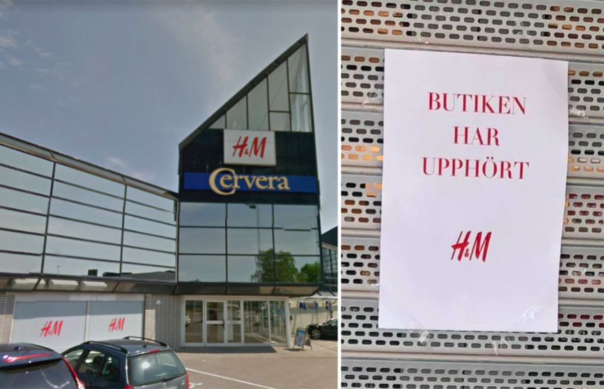 H&M lämnar Hisingen – butiken stängde utan förvarning – HELA HISINGEN