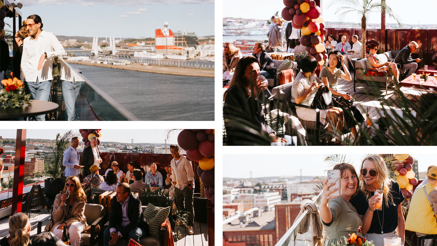 Här är Hisingens hetaste rooftop-satsning med spektakulär panoramavy, cocktails och solhäng