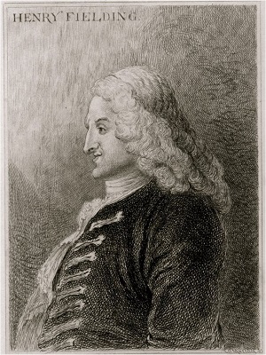 Henry Fielding por Jonathan Wild the Great, 1743