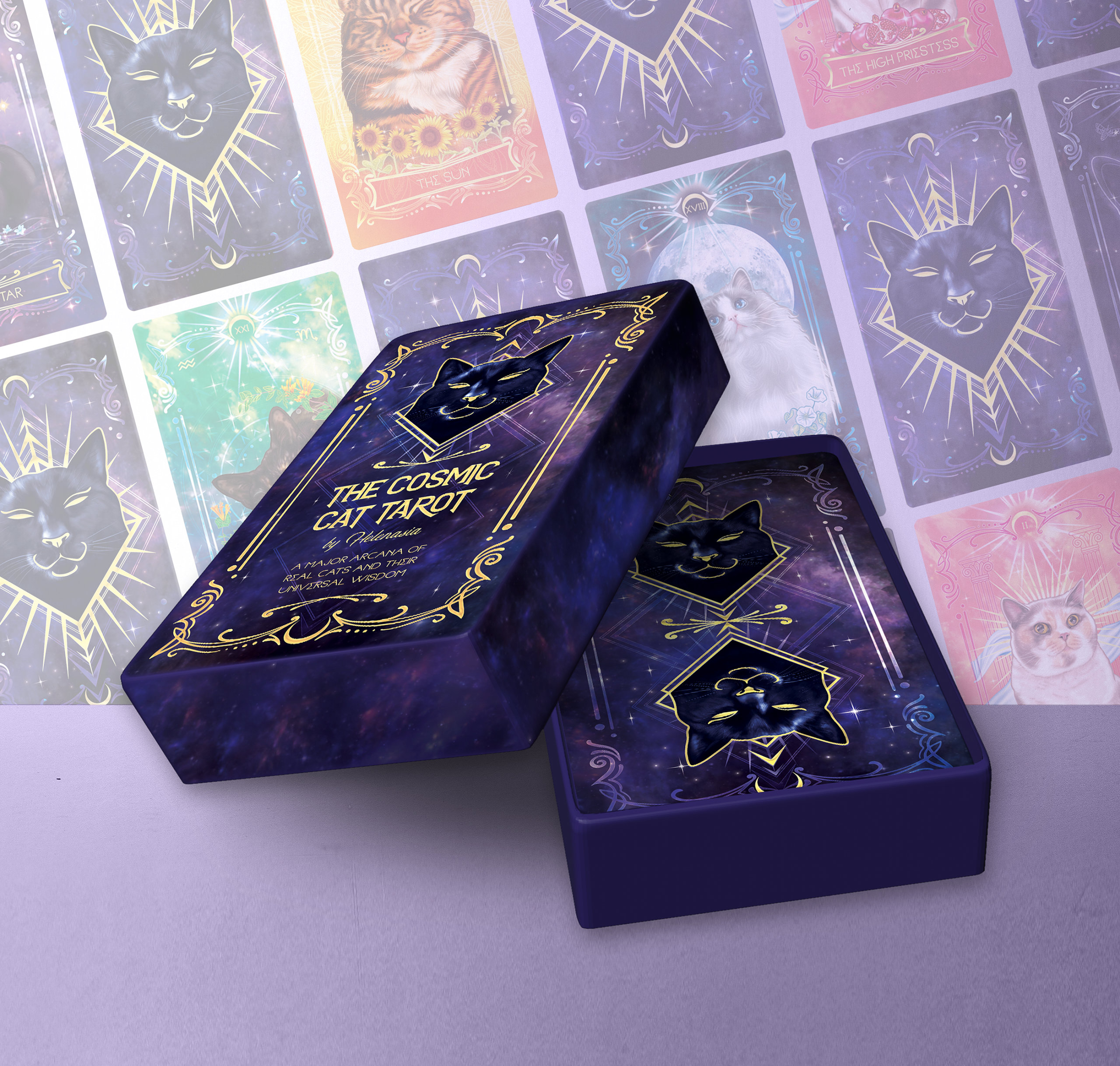 The Cosmic Cat Tarot Deck – First Edition