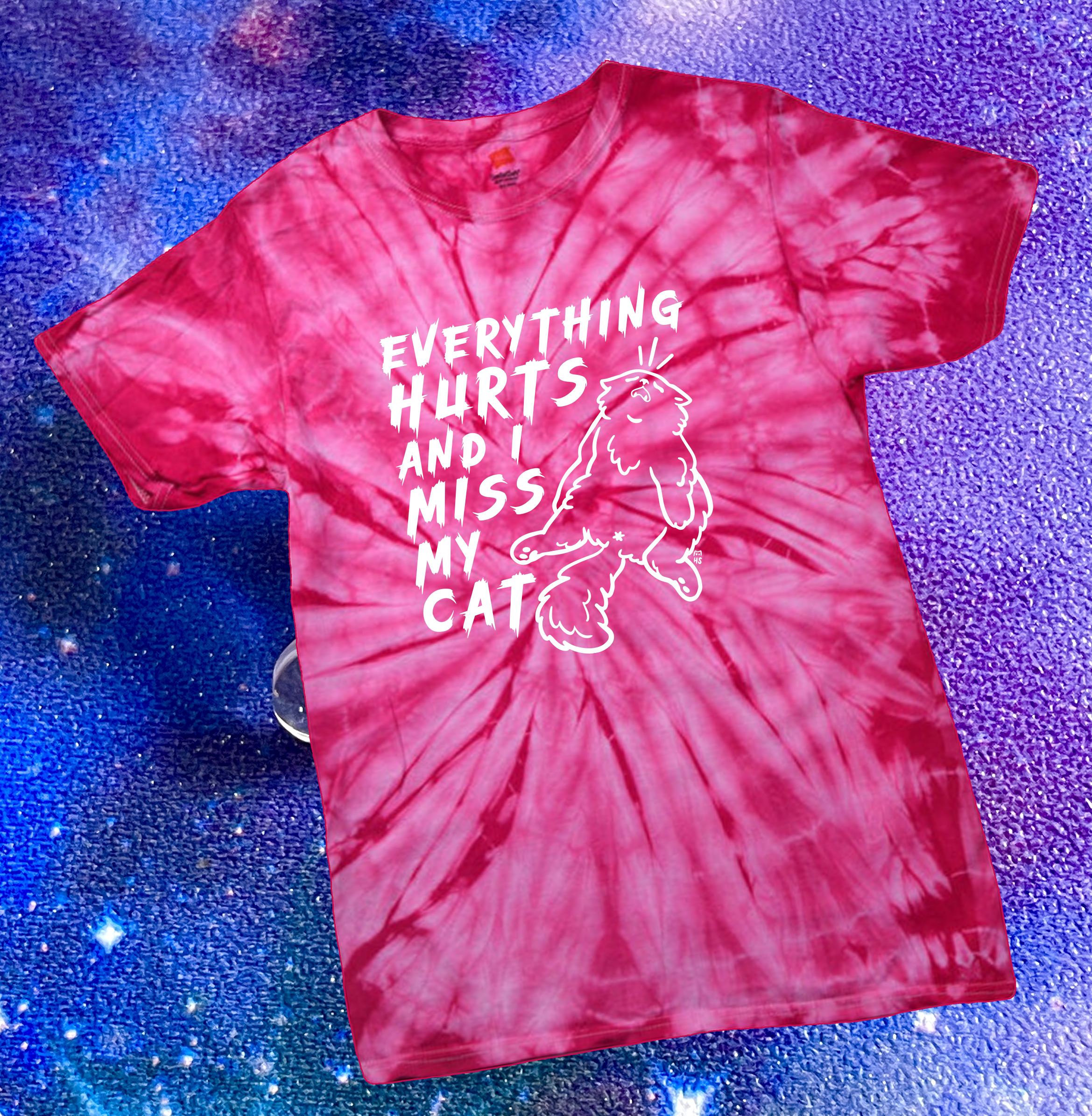 Everything Hurts Tshirt PINK