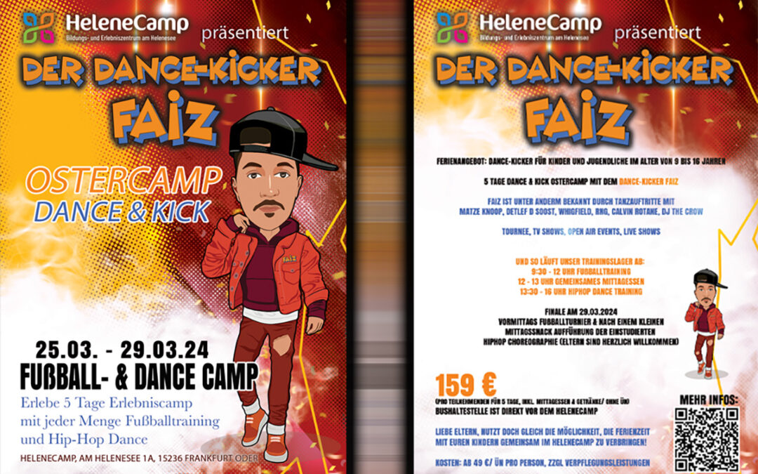 5 Tage Ostercamp mit Fußball & HipHop Dance