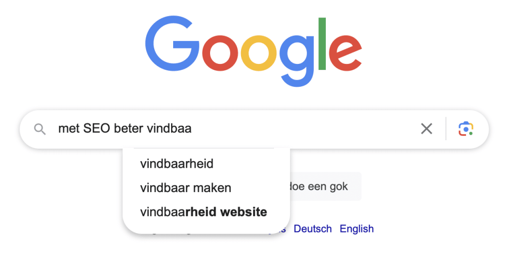 Met SEO beter vindbaar op Google Betere vindbaarheid google SEO