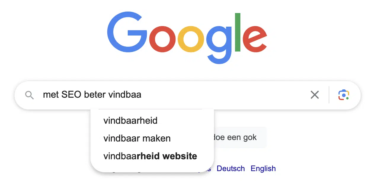 Betere vindbaarheid google