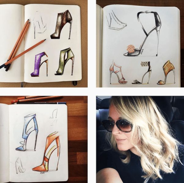 Online presence for shoedesginer
