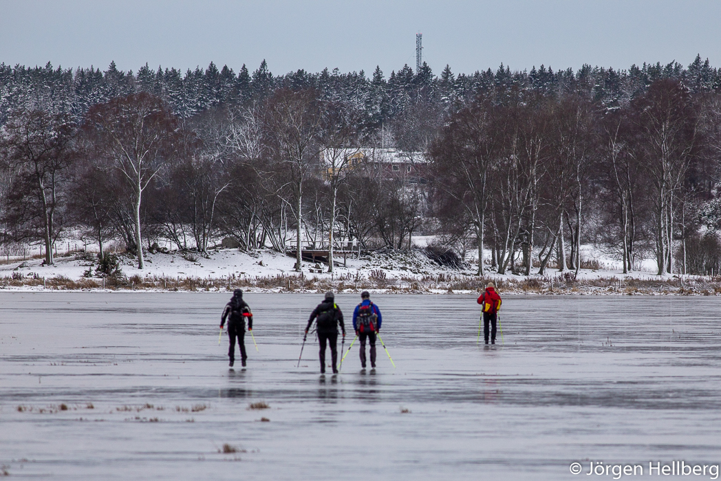 Ice skating,
