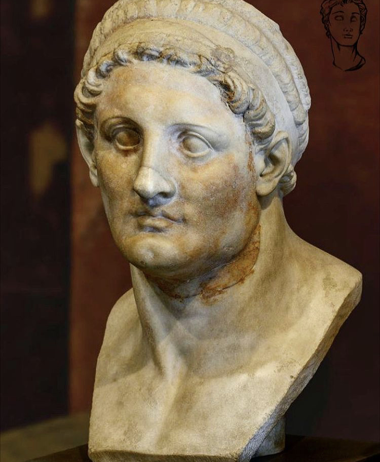 Ptolemy I Soter, died of old age in 282 BCE 