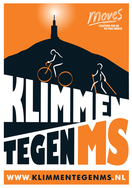 geef nu aan klimmen tegen MS