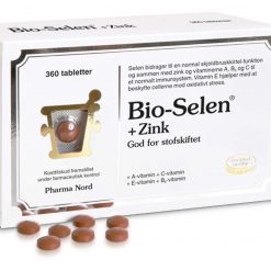 Bio-Selen+zink fra Pharma Nord 360 stk.