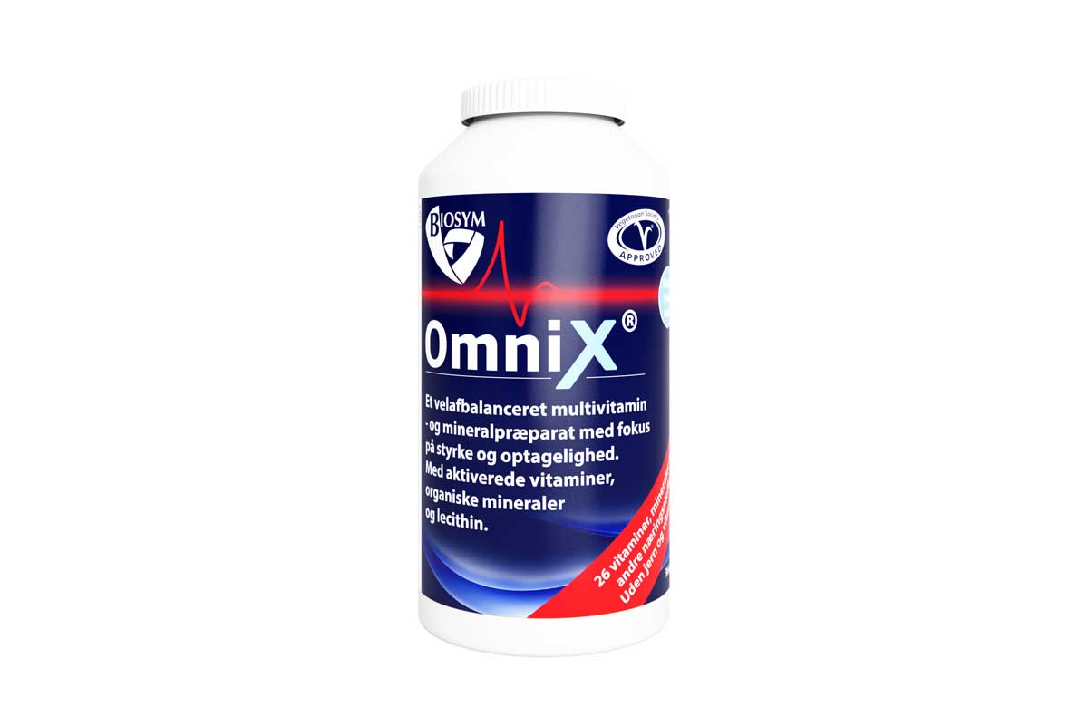 OmniX uden jern & k-vitamin - Fast lav pris 369 kr. - HelseHuset Nakskov