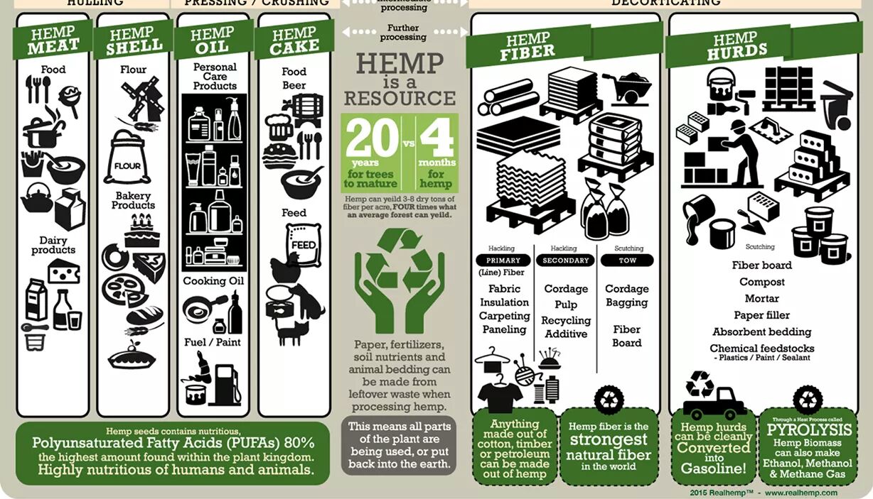 10 Reasons to swith the production economy to hemp