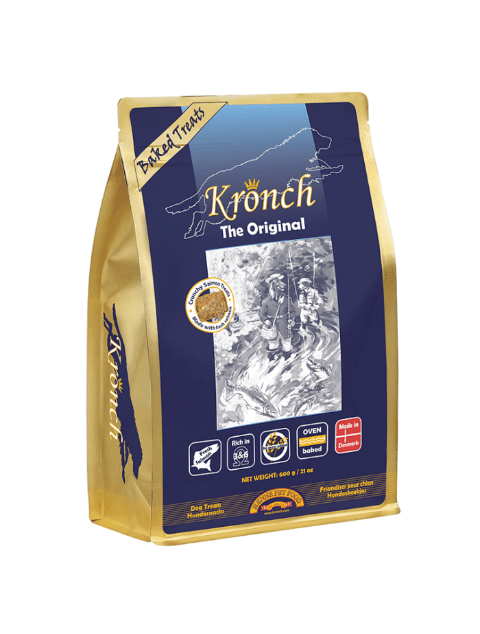 Kronch Active Hundefutter – 13,5 Kg, Mit Lachs Für Aktive Hunde, Hoher Energiegehalt