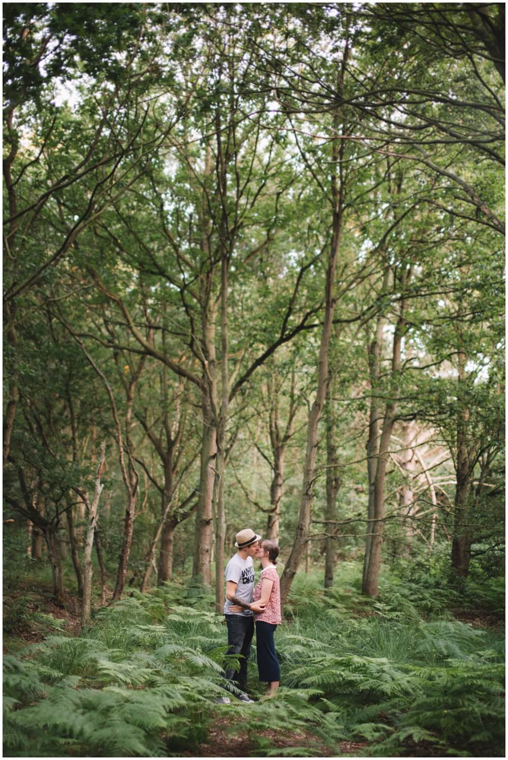 Lewis and Emma scunthorpe engagement wedding photography photographer Henry Lowther couples shoot Twigmoor woods