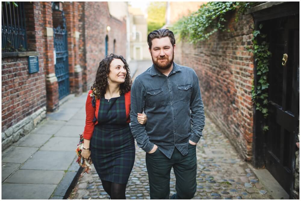 Alex and Jenni York Engagement photography wedding photographer Henry Lowther Yorkshire